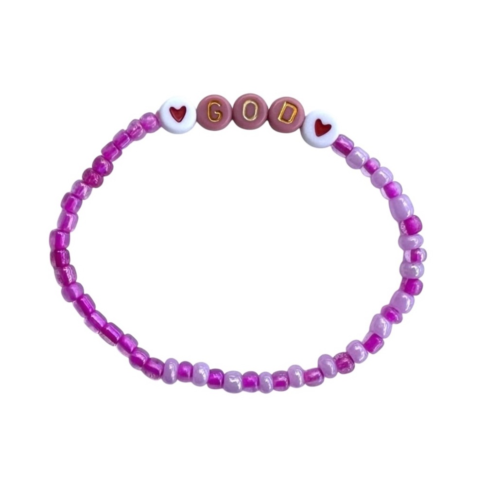 Christian Handmade Beaded Bracelet
